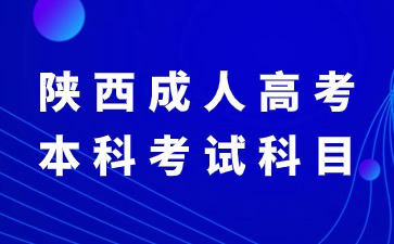 2024年陕西成人高考本科考试一定要考英语科目吗？