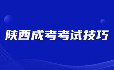 2024年陕西成人高考语文考试科目答题技巧